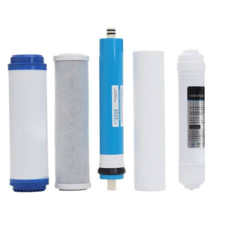 Filter cartridges for osmosis devices