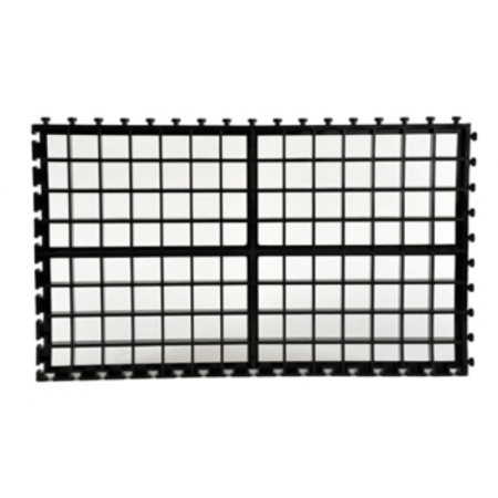 AquaLight Black plastic filter grid / cutting grid A4 format