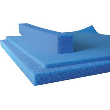 Blue fine foam filter 50x50x2cm.
