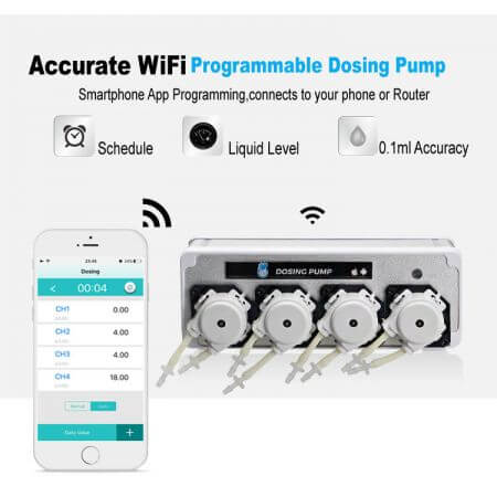 Coral Box WIFI Dosing Pump 8 channel (Set of 2 pieces)