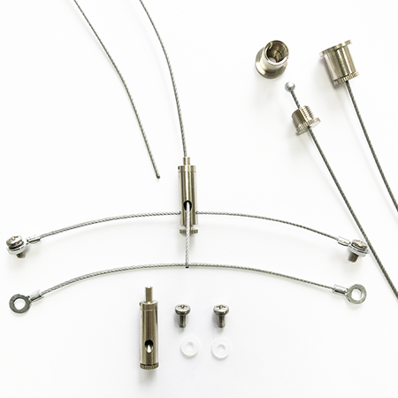Giesemann Wire suspension MATRIXX II (4 lamps) FUTURA, VERVVE, VIVA