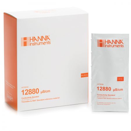 Hanna Calibration fluid 12880 µS/cm 1 bag 20ml