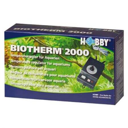 Hobby Biotherm 2000 for aquariums, temp at night. decrease 2 ° C