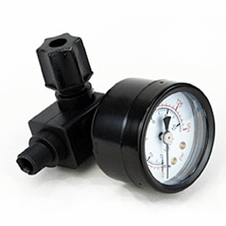 Pressure gauge set for reverse osmosis systems