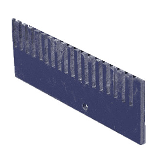 Overflow comb extra high without holder, comb height 4-6 cm (1 m)