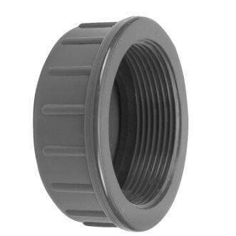 PVC wire cap flat with rubber ring VDL