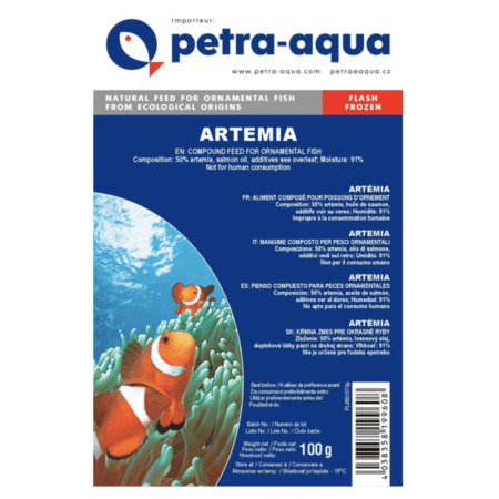 Petra Aqua Artemia Frozen 100Gr.