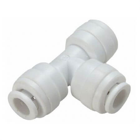 T-piece for osmosis hose 6mm - 3 x quick-fit connection