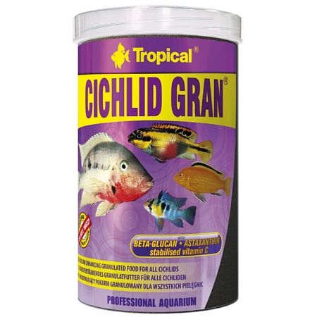 Tropical Cichlid Granules - 100ml.