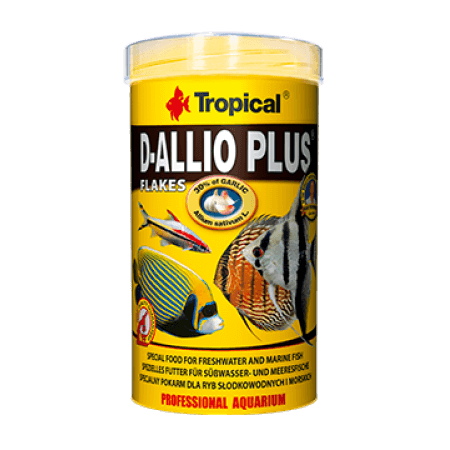 Tropical D-Allio Plus - 100ml. Medicinal flake food