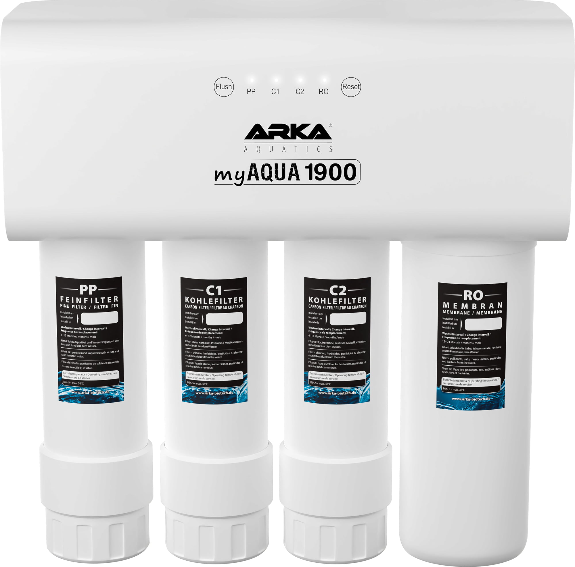 Arka MyAqua1900 - opbrengst tot 1900 ltr.