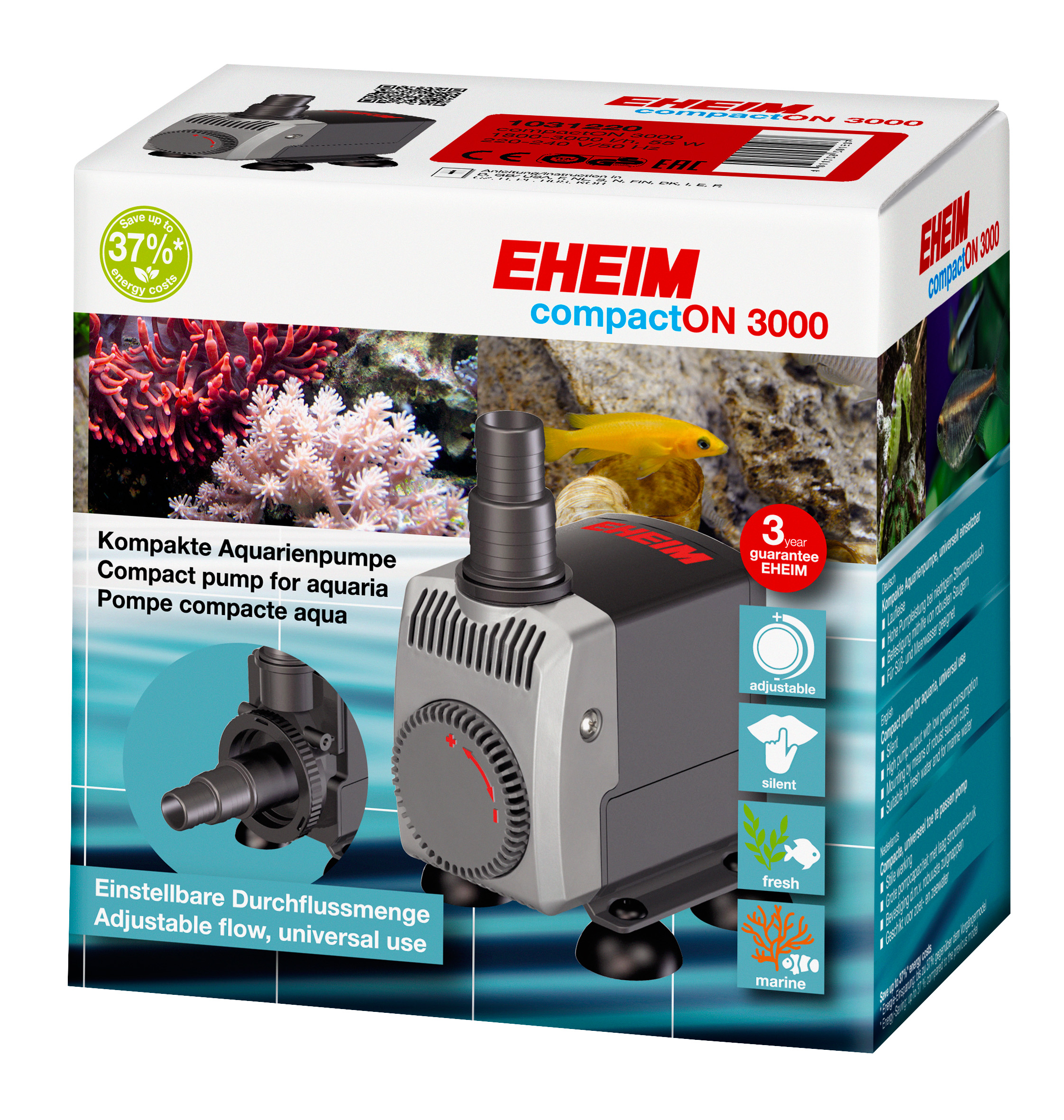EHEIM - compactON - 300  Aquasabi - Aquascaping Shop