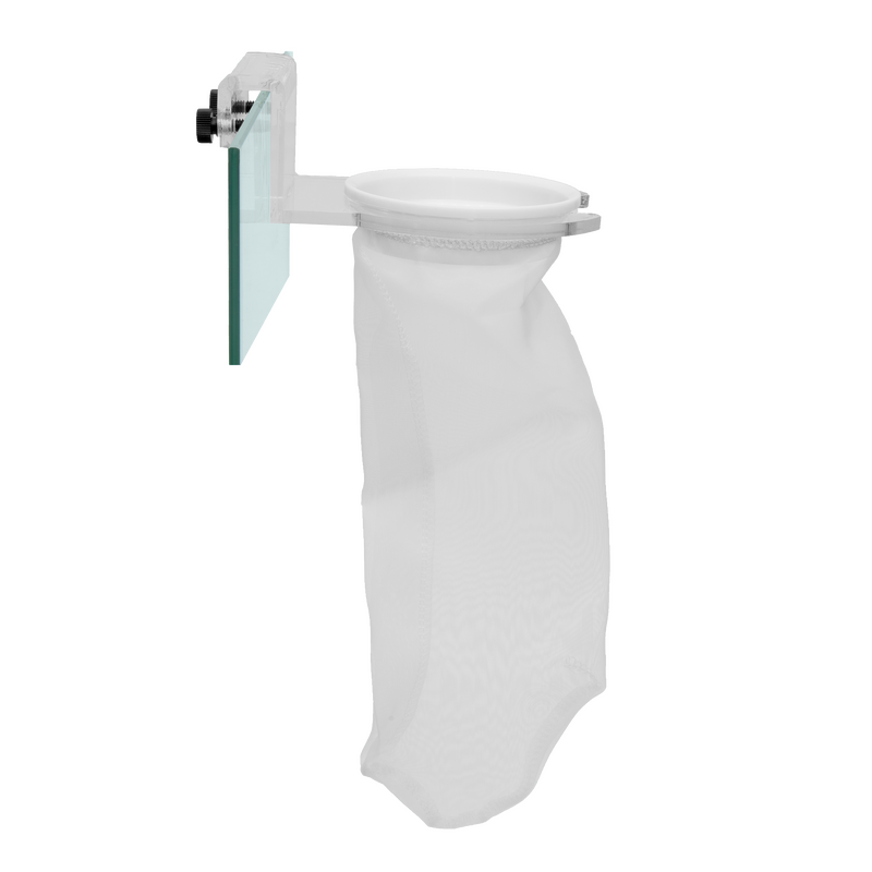 Marinecolor 4-Inch Pre-Filter Sock Holder Mount Bracket – Acrylic – For Aquarium Filters – Model 5w