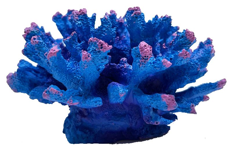 Artificial Coral Acropora Yellow / White / Purple