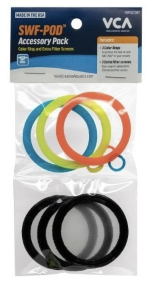 VCA SWF-POD Accessory Pack, Extra Filter Screens & Color Rings
