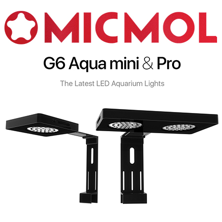 MicMol G6 Aqua mini Pro LED lighting