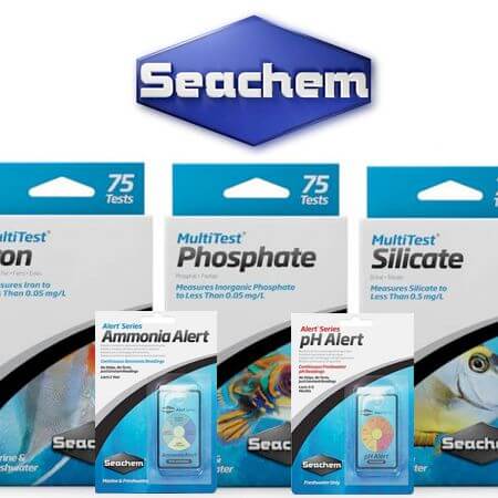Seachem water quality testers