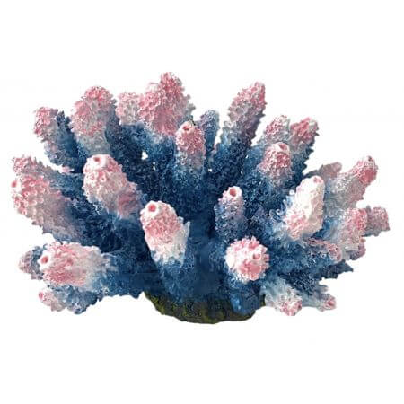 Artificial Coral Acropora Blue Pink