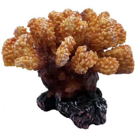 Artificial Coral Stylophora Yellow / Orange