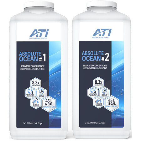 ATI Absolute Ocean 2 x 2.7 Ltr. / 8.3 x concentrated seawater