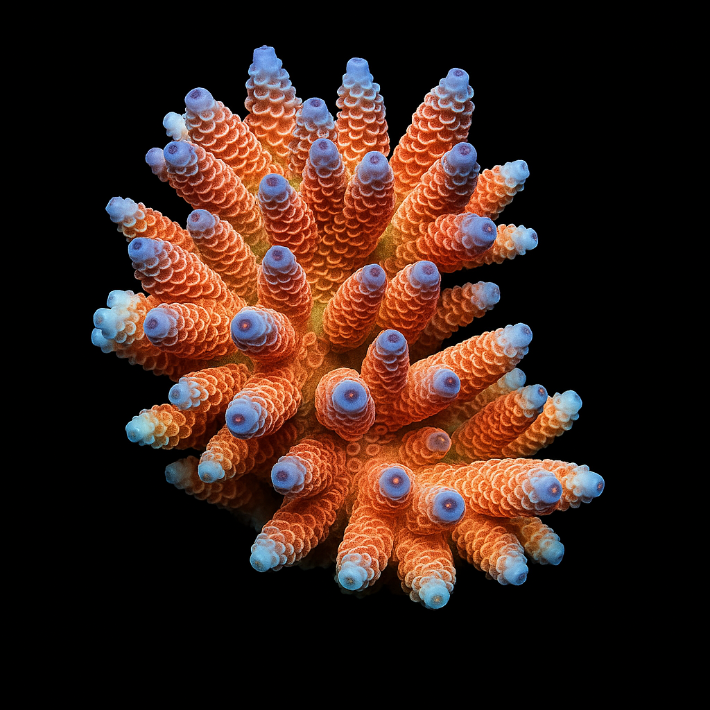 Acropora millepora (Rainbow) XL (Length 10-12 cm)