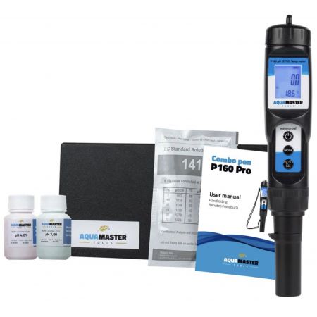 Aqua Master Tools pH, EC, TDS, PPM, Temp meter P160 Pro (Second chance)