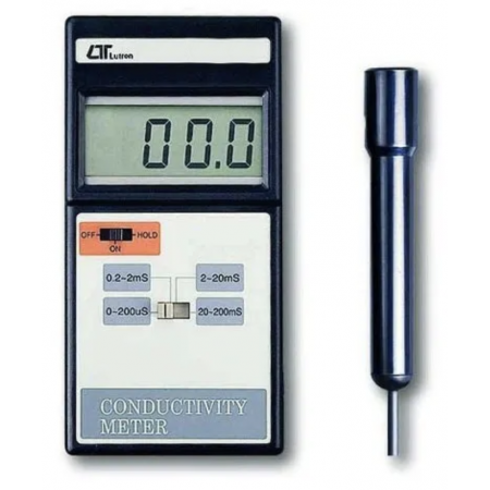AquaHolland Conductivity meter incl. electrode and temp. compensation.