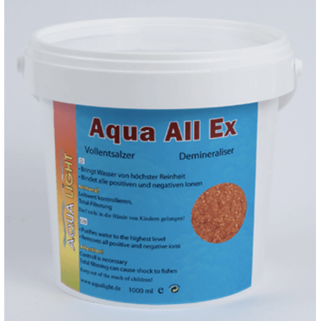 AquaLight AquaAllEx - demineralization resin for reverse osmosis units