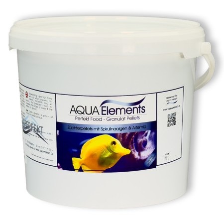 AquaPerfekt - Pellet feed spirulina algae & artemia (5000 ml / 2.5 Kg)