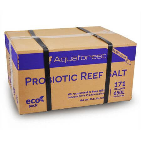 Aquaforest Probiotic Reef Salt 25 kg zak in box