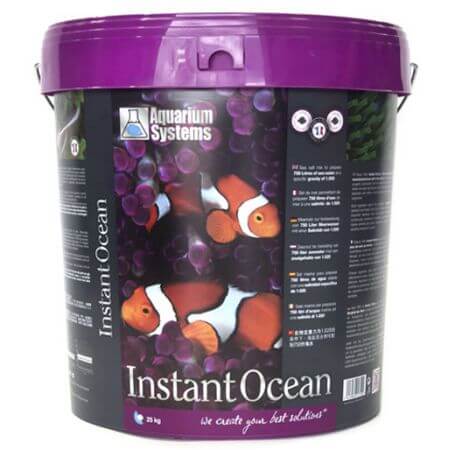Aquarium Systems Instant Ocean 25kg. bucket