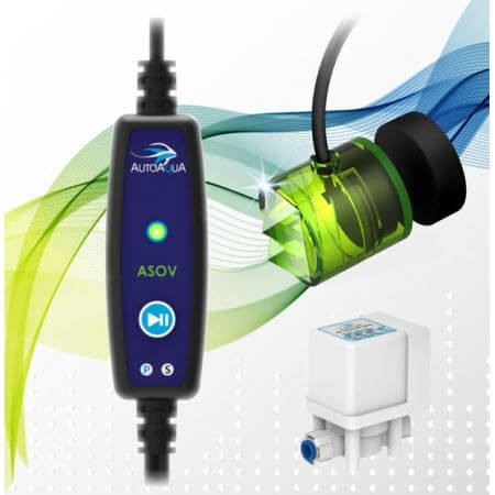 AutoAqua Smart ASOV - overflow protection for osmosis device with solenoid valve