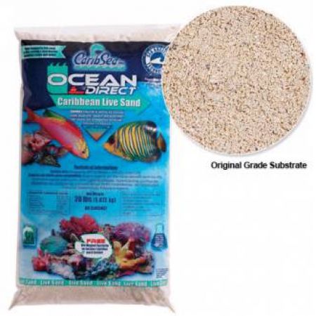 Caribsea OCEAN DIRECT Live sand - 0.25-1mm 9,07 kg. (Second change)