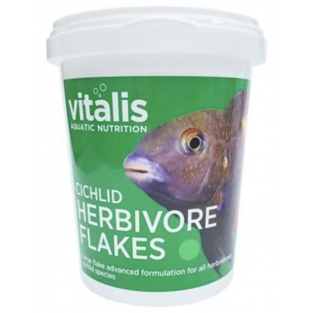 Vitalis Cichlid Herbivore Flakes 40g image