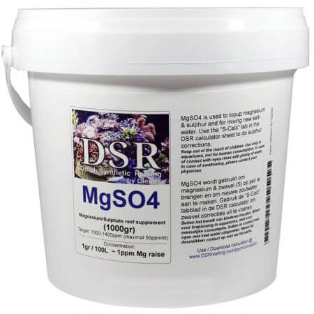 DSR MgSO4 (Mg + Sulfate) Magnesium Sulfaat 2000gr