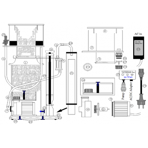 Deltec 3000i Adapter 2.2 A (13)