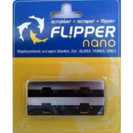 Flipper Cleaner Nano Stainless Steel Spare Blade x2