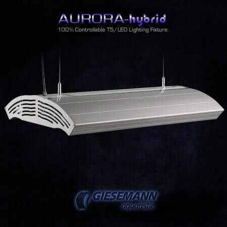 Giesemann AURORA HYBRID 4 x 24 Watt + 1 x 85W LED - 600 mm Polar White