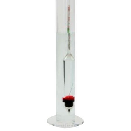 Grotech Large areometer + thermometer (Second chance)