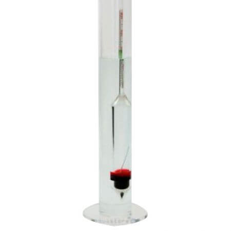 Grotech Large areometer + thermometer