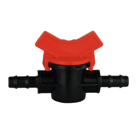 Ball valve with hose tail
