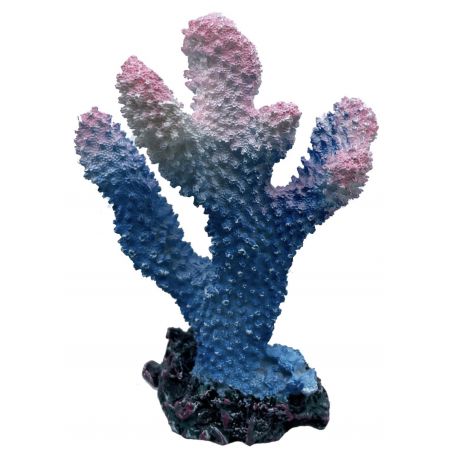 Artificial Coral Acropora Blue Pink