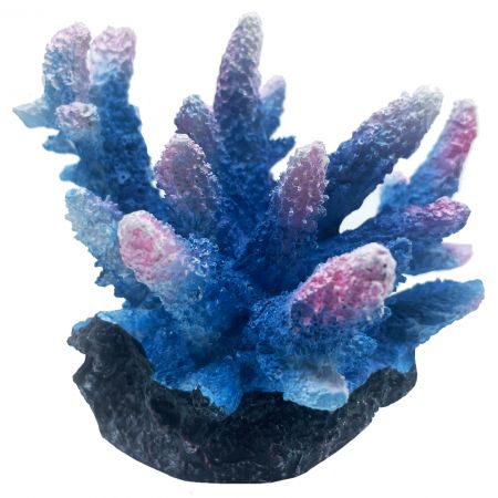 Artificial Coral Acropora Blue / White / Pink
