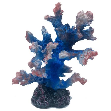 Artificial Coral Acropora Blue / White