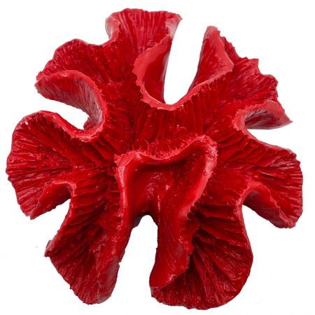 Artificial Coral Lobophyllia Bright Red
