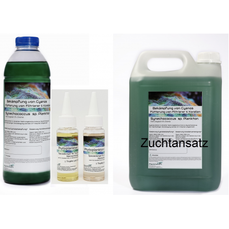Grow package - Plankton24 - Synechococcus with fertilizer - 5 Liters