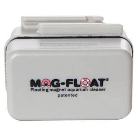 Mag-Float floating algae magnet Large on blister - up to 16mm with rail