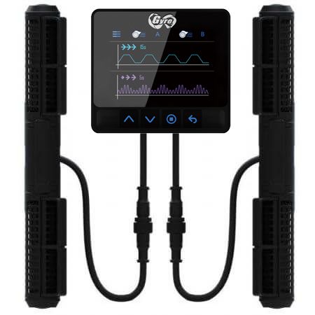 Maxspect Gyre 350 CLOUD set of 2 pumps incl. 1 controller + 2x power supply - 5w/52w. (Second chance)