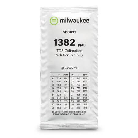 Milwaukee 1382 ppm TDS calibration solution