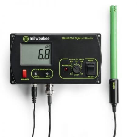 Milwaukee pH monitor incl. pH electrode